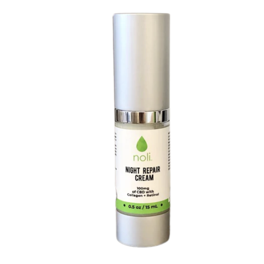 Night Repair Cream with CBD, Collagen & Retinol