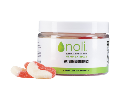 Broad Spectrum CBD Watermelon Rings (25mg each)