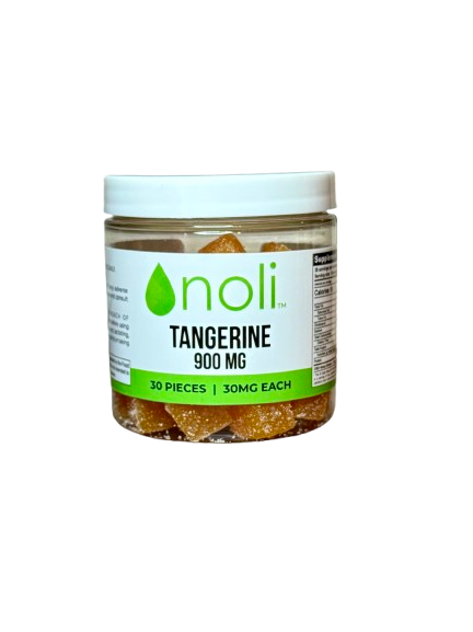 CBD Tangerine Gummies 30mg each - Full Spectrum