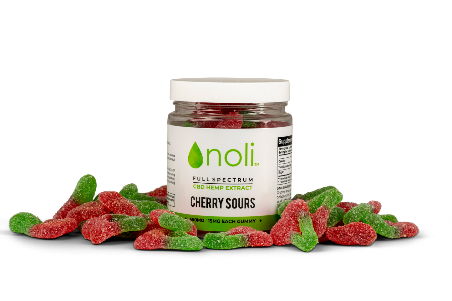 Full Spectrum CBD Cherry Sours (15mg each)